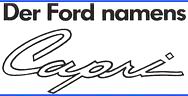 Der Ford Namens Capri