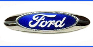 Ford Clips oval in metall