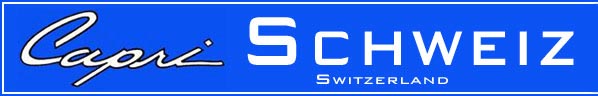 Logo Capri Schweiz - Switzerland. Adresse: Adresse: Postfach 112 * CH - 7007 Chur