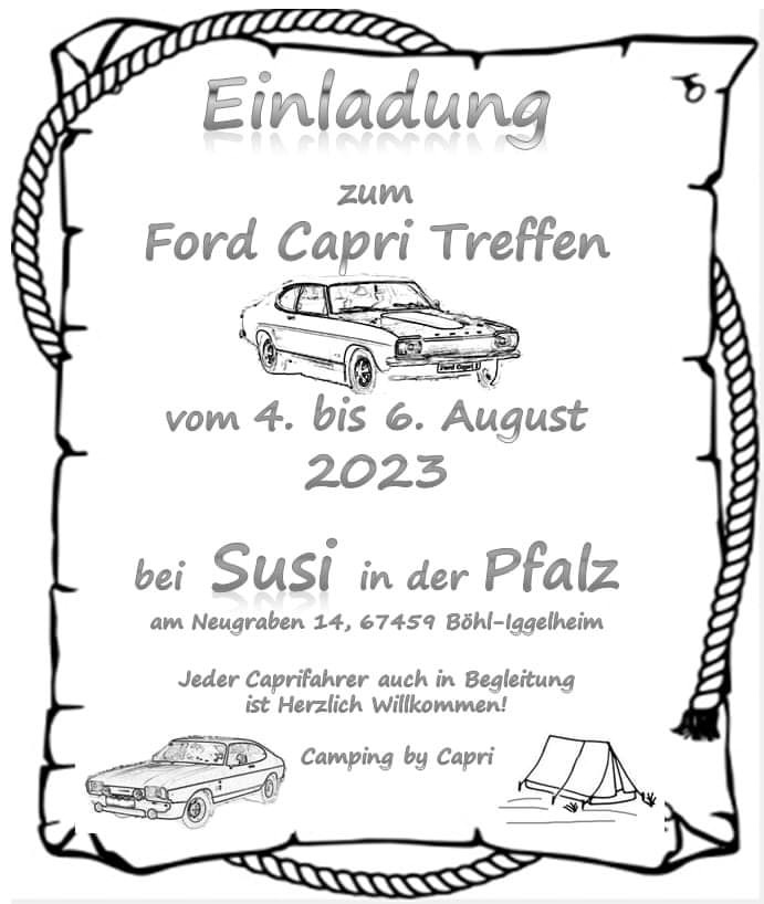Ford Capri Treffen international 2024