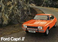 Ford Capri II advertising of 1974